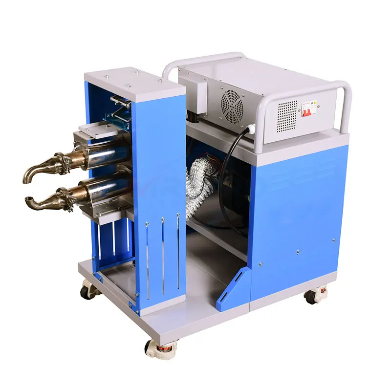 RG-B50 Double side tube pipe hot air heating gun machine