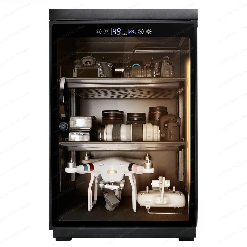 Camera Electronic Moisture-Proof Dry Cabinet for SLR Lens & Photo Equipment, Home Use for Tea Stamp Collection Storage