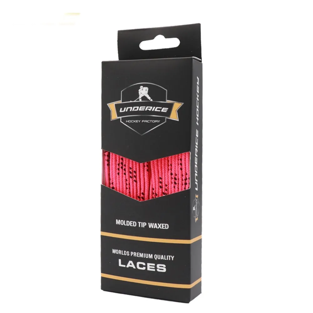 

84/108inch Hockey Skate Laces Dual Layer Braid Reinforced Waxed Tip Hockey Laces Durable Skate Shoe Laces Ice Hockey