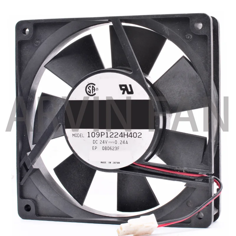 Brand New Original 1091224H402 12cm 12025 120mm Fan 120x120x25mm DC24V 0.24A Inverter Cooling Fan