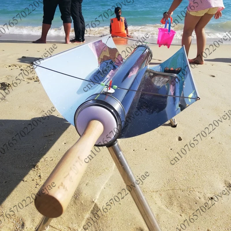 Solar Oven Camp - Solar Barbecue Grill, Smokeless Outdoor Portable
