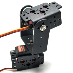 Mgrobot 2 DOF dönen Robot manipülatör Metal alaşım mekanik Gimbal kiti Ps2 kontrol programlanabilir DIY kiti ile Arduino Robot için