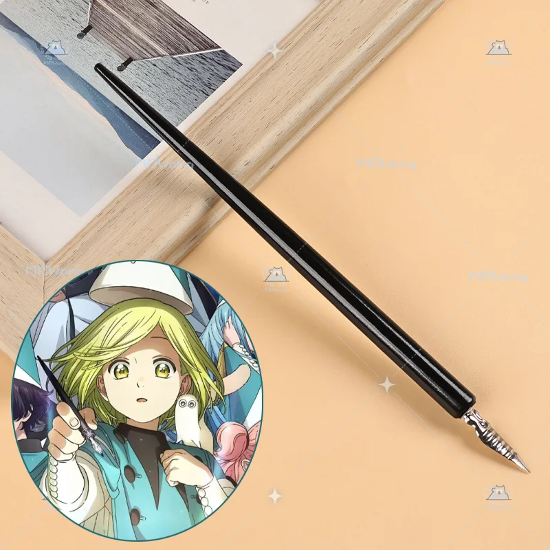 Último modelo de sombrero de bruja de anime, accesorio de cosplay de Coco, bolígrafo mágico de Coco, accesorios de pluma sumergible Koko para fiesta de Halloween, para adultos, mujeres y hombres, juego de rol de Coco