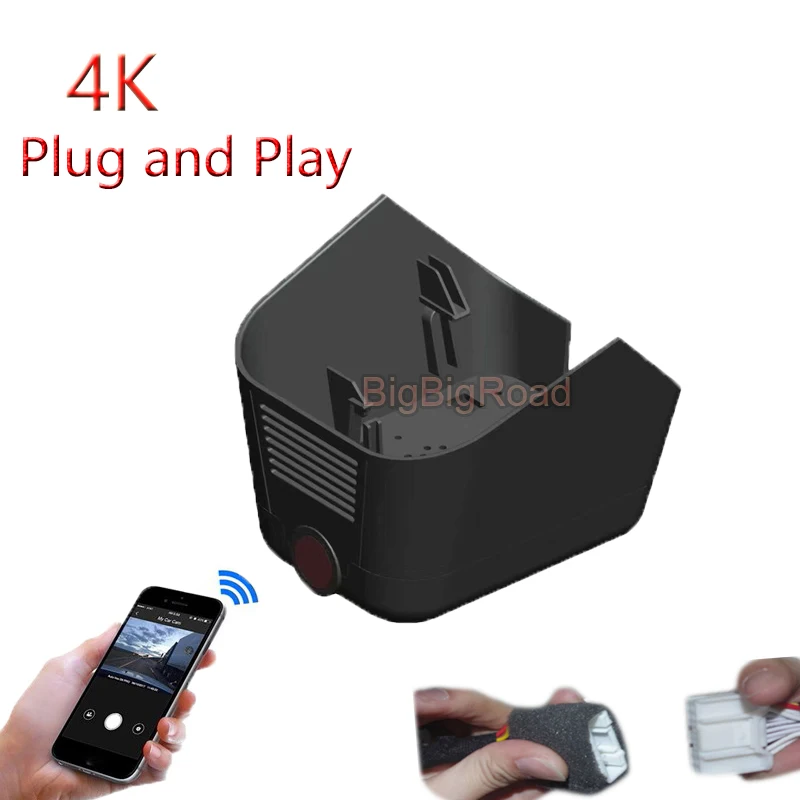 For Land Rover Range Rover Evoque 2020 2021 2022 Velar 2021 4K Plug And Play Car Wifi DVR Video Recorder Camera Black Box