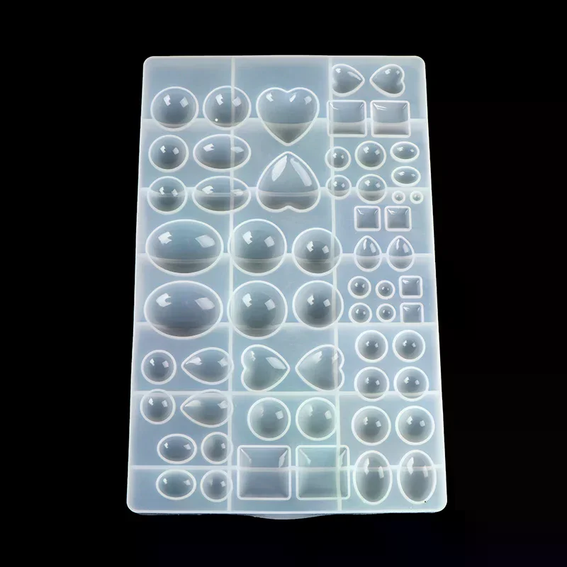 Chic Book-Shaped Epoxy Silicone Mold, UV Resin Casting Mold For Handcrafts & Filling Projects