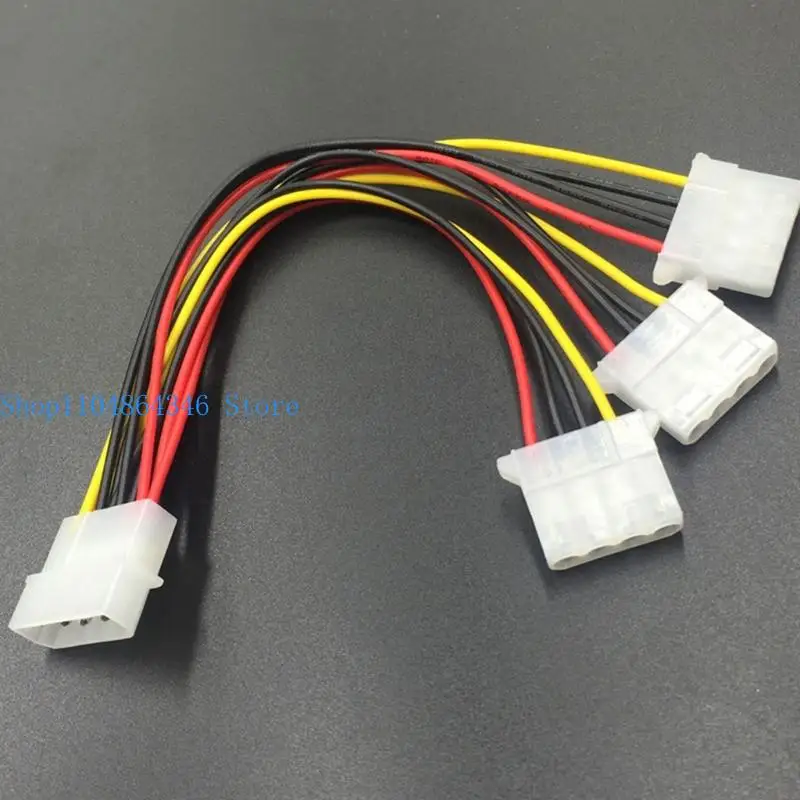 Conectores alimentación caja computadora 5Asd 1 a 3 Splitter Longitud extendida Cable 4PIN