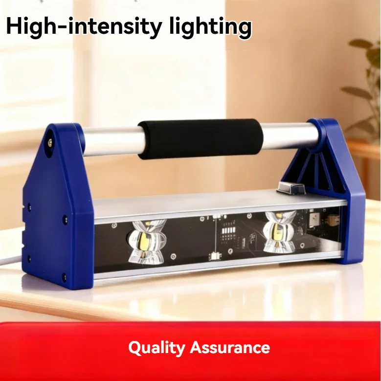 New Polished Spotlight Putty Wall Light 2.0 Double Head Effect Construction Acceptance Light Clear Corner Light