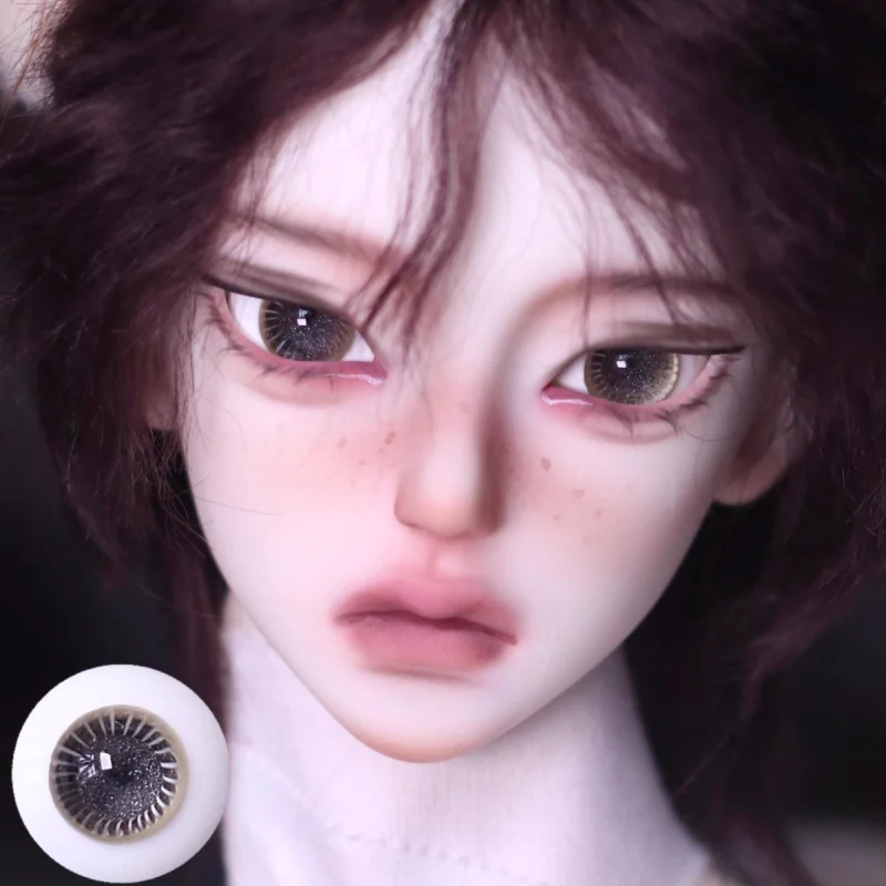 

bjd doll eyeballs are suitable for 12mm, 14mm and 16mm size life-style eyeball glass eye doll accessories