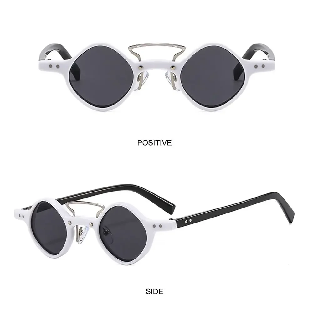 UV400 Gradient Sun Glasses Driving Shades Small Round Square Sunglasses Steam Punk Glasses Hippie
