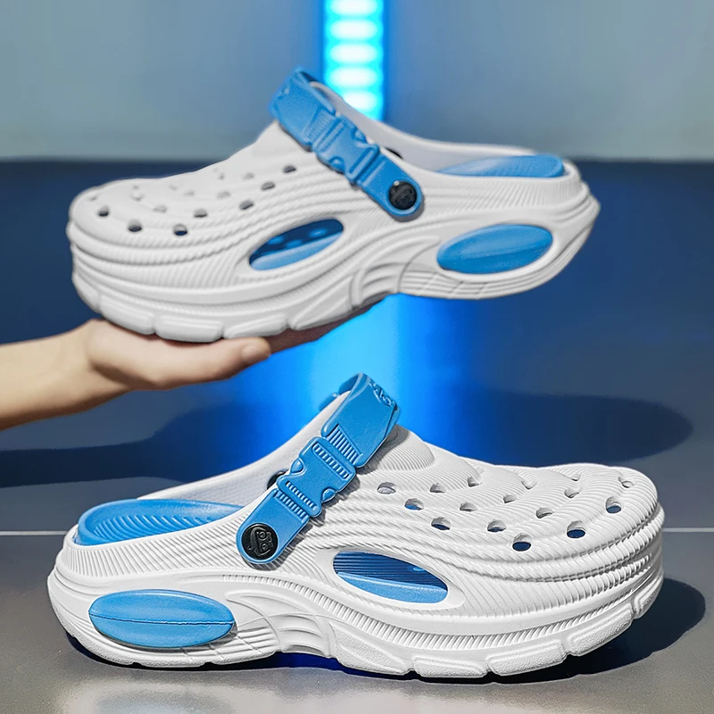 

Men's and women's plus size lightweight sandals garden shoes outdoor comfortable casual beach shoes fashionable sports slippers