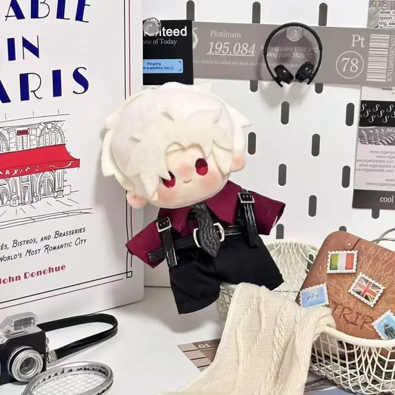 Love And Deep Space Qin Che 10cm Doll Cotton Clothes Only Handsome Doll with No Attribute Changeable Suit for Toy Collectors