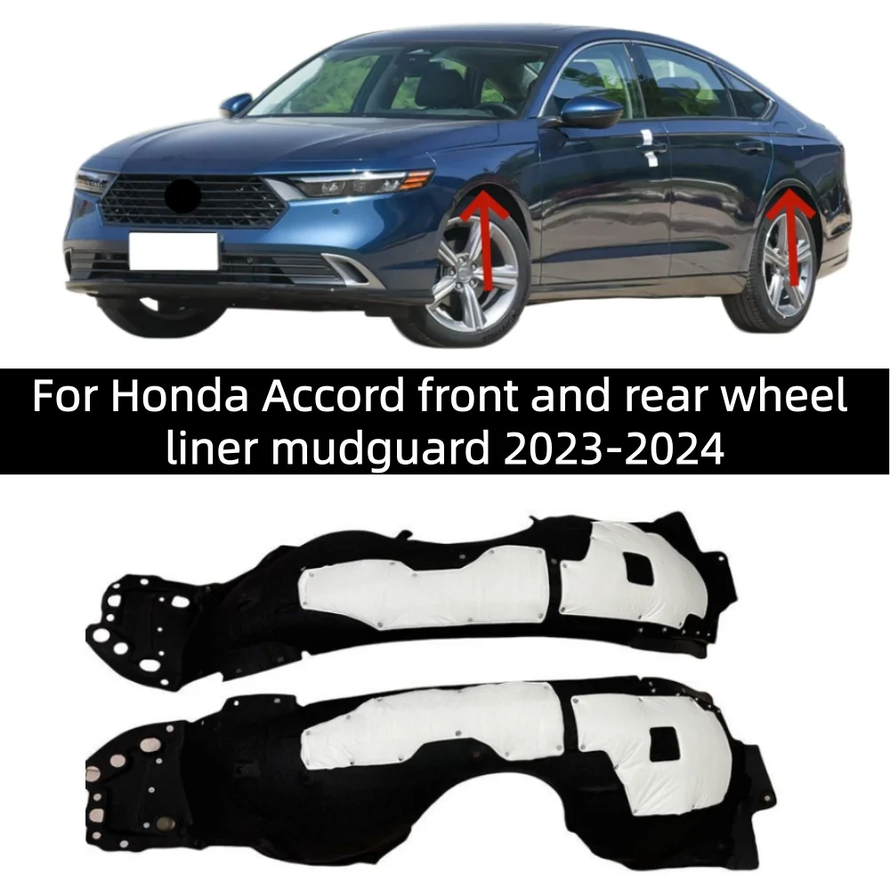 

For Honda Accord front and rear wheel liner mudguard 2023-2024