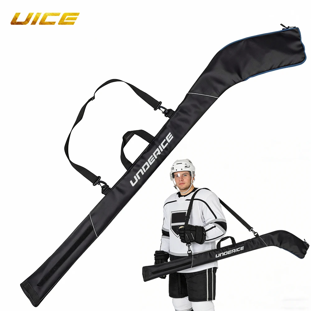 

Сумка для хоккейных клюшек 173 см, регулируемая, портативная, на одно плечо, из ткани Оксфорд, для хоккейных клюшек и аксессуаров