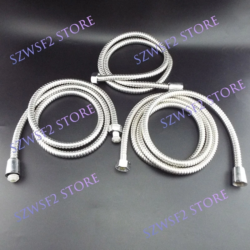 

Гибкий душевой шланг длиной 1,2 м/1,5/2 м для дома, ванной комнаты, удлинитель водяного шланга для душа, сантехническая труба, вытягивающая нержавеющая сталь