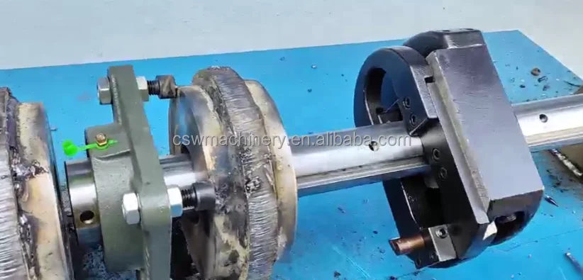 Facer Tools Used On Line Boring Machine Face Milling Boring Machine Portable 2-in-1 Boring Welder And End Face Tool