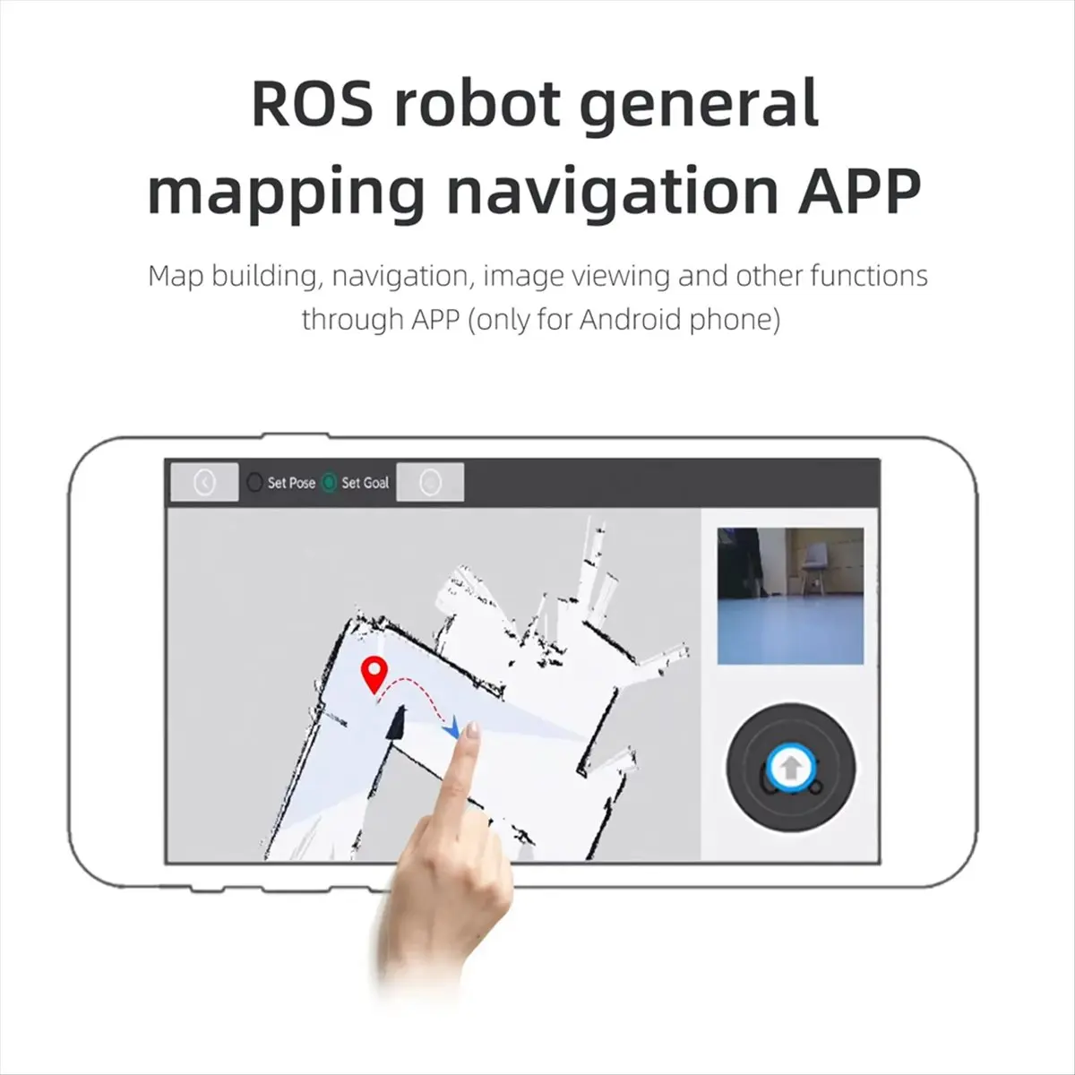 A40I  C1 Portable ToF Laser Scanner Kit 12m 360 ° Scanning for Robot Positioning, Mapping, Obstacle Avoidance