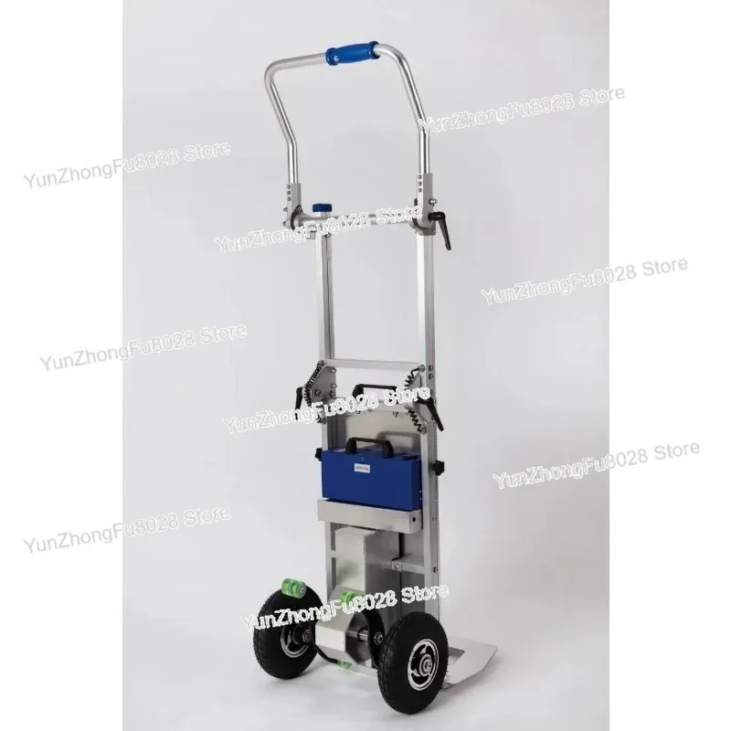 

Электрическая тележка для подъема по лестнице на 200 кг с литиевой батареей 8 Ач, складная, для транспортировки товаров по этажам