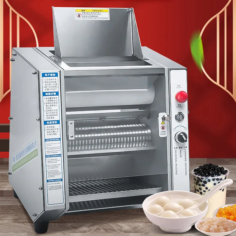 30kg/h Commercial Non-stuffing Tangyuan Machine Automatic Dessert Pearl Machine Pasta No Stuffing Maker 220V/110V