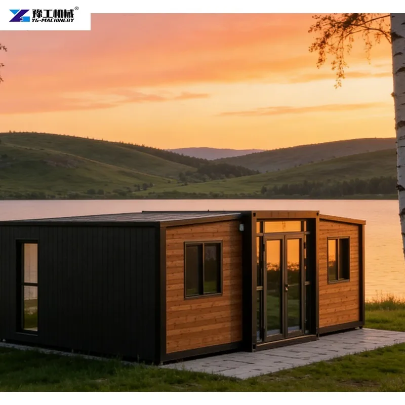 Expandable Mobile Prefabricated Container Modular House Steel Frame Structure Folding House