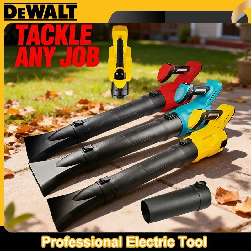 

Беспроводная электрическая воздуходувка DEWALT, ручной эффективный инструмент для уборки листьев, снега и пыли, совместимый с аккумулятором Makita 18V.
