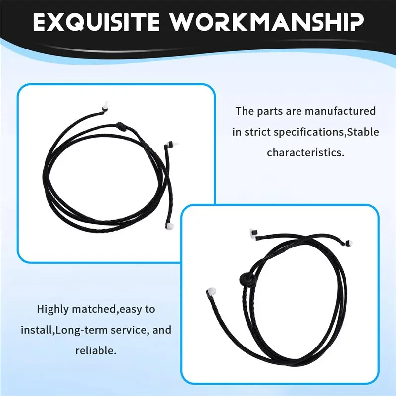 Reliable-Windshield Washer Hose 4F0955953 For A6 S6 Avant Quattro A6 Allroad Auattro 2005-2011 2007-2011 Wiper Spray System
