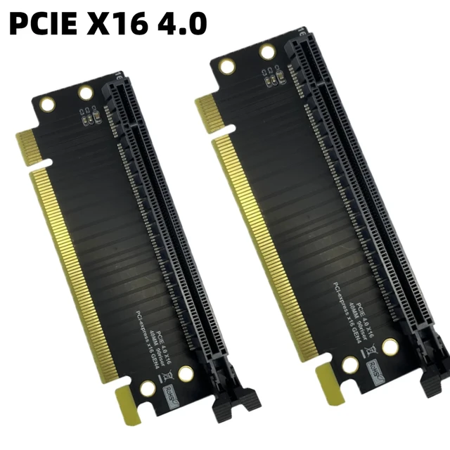 Tarjeta elevadora PCI E 4 0 X16 placa PCB en angulo de giro de 90 grados tarjeta grafica de video PCI Express X16 conector Gen4 de expansion GPU 1U2U3U AliExpress