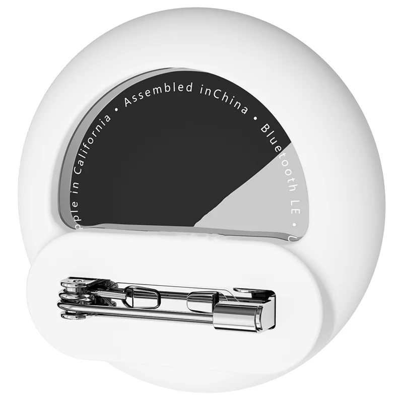 B04C-For Airtag Case With Safety Pin Tracker Cover For Children Elderly- Inside Clothes, Shoes, Backpacks