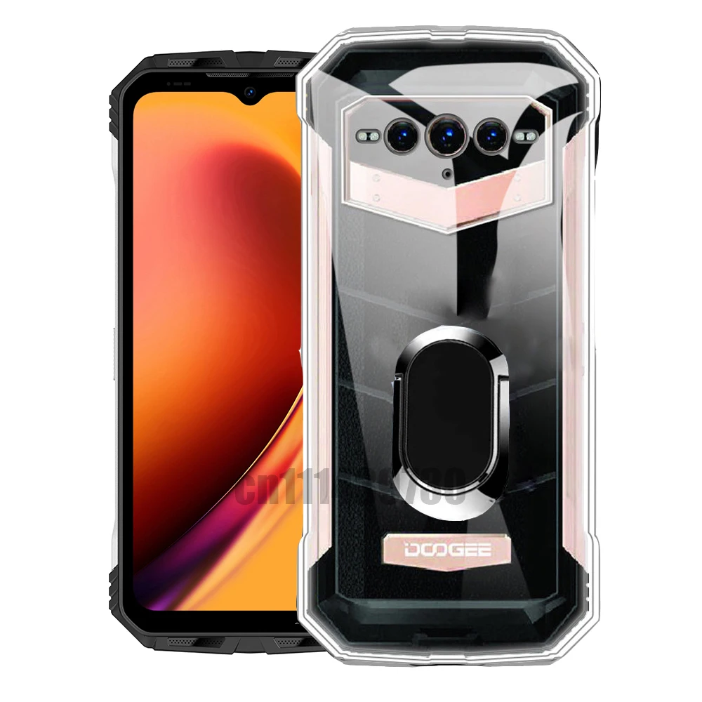 Etui na DOOGEE V Max Uchwyt na pierścień Miękka podpórka TPU Wstrząsoodporna obudowa na DOOGEE V Max Couqe Funda