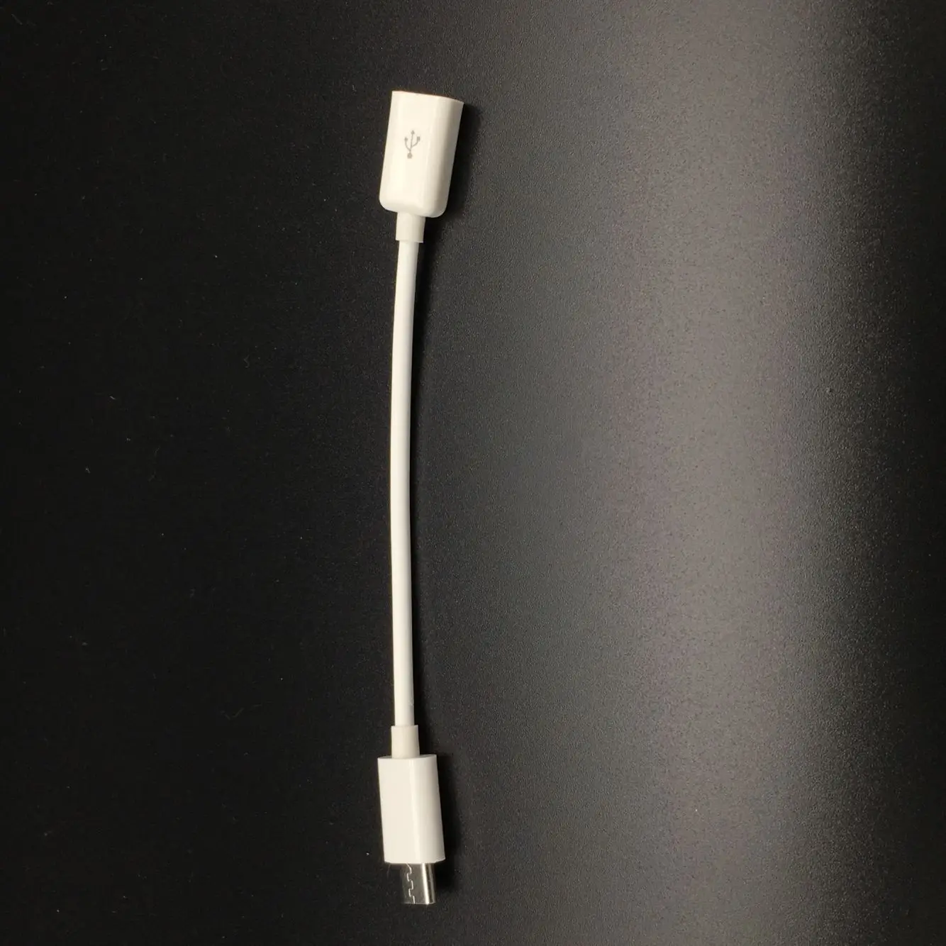 USB 2.0 Micro USB Cable de extensión macho a hembra Mac USB Cable de datos hembra a hembra 0,1 metros