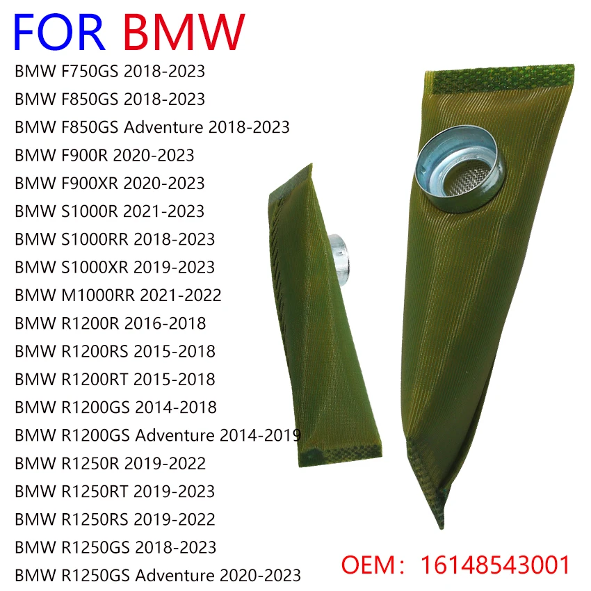 

Motorcycle Fuel Pump Filter For BMW F750GS F850GS F900R F900XR S1000XR M1000RR R1200GS R1250GS Adventure R1250RT 16148543001 12V