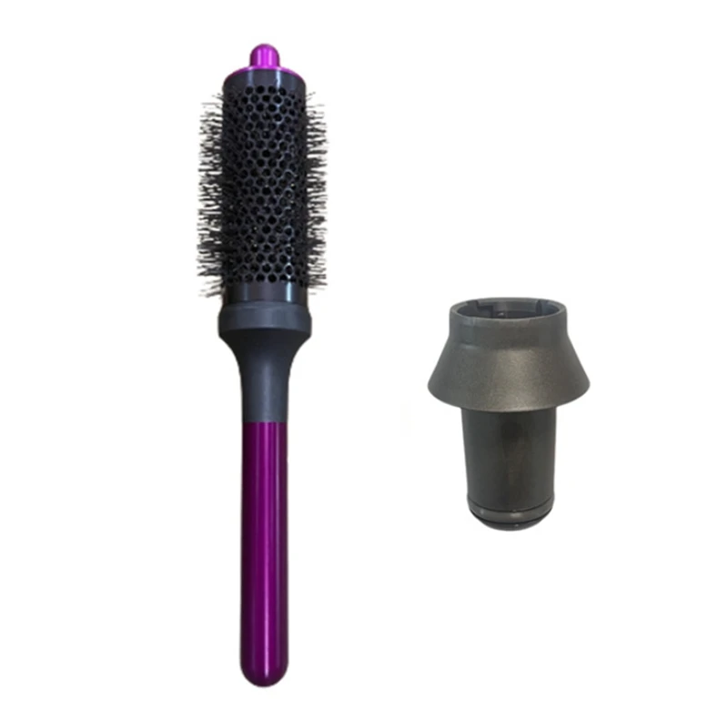 1 Set Multifunctional Dual-Purpose Cylinder Comb Set Salon Hair Styling Tool For Dyson Hair Dryer HD03/HD05/ HD08