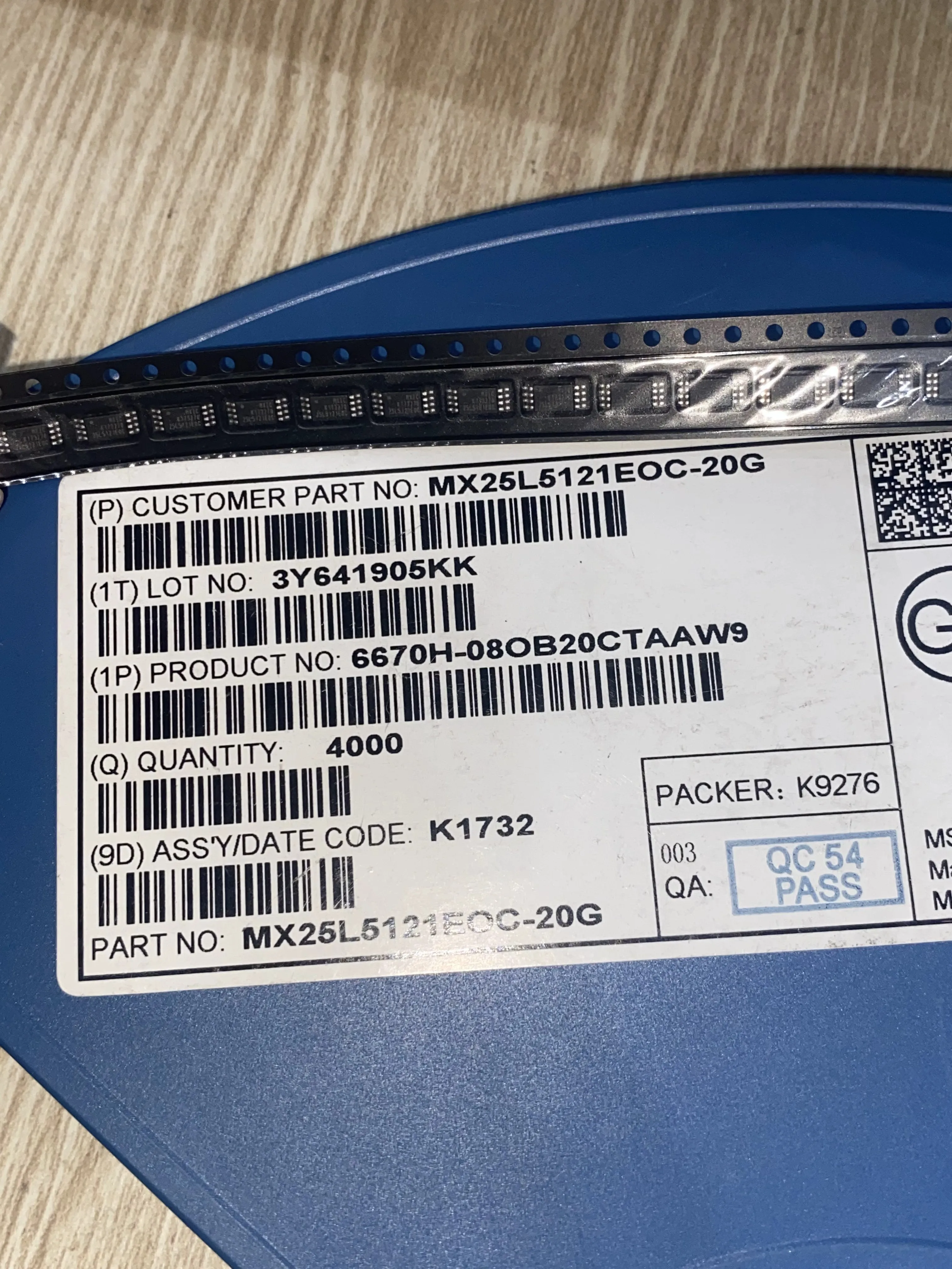 20PCS Brand new original MX25L5121EOC-20G
