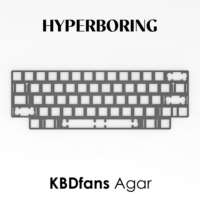 PP PC Alu CF plates for KBDfans Agar mechanical keyboard use ( for pcb stab and plate stab )