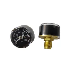 1/8BSP Thread 300bar 25mm Diameter hpa gauge High Pressure Manometer FX Accessories Precision Gauge paint air ball Gauge