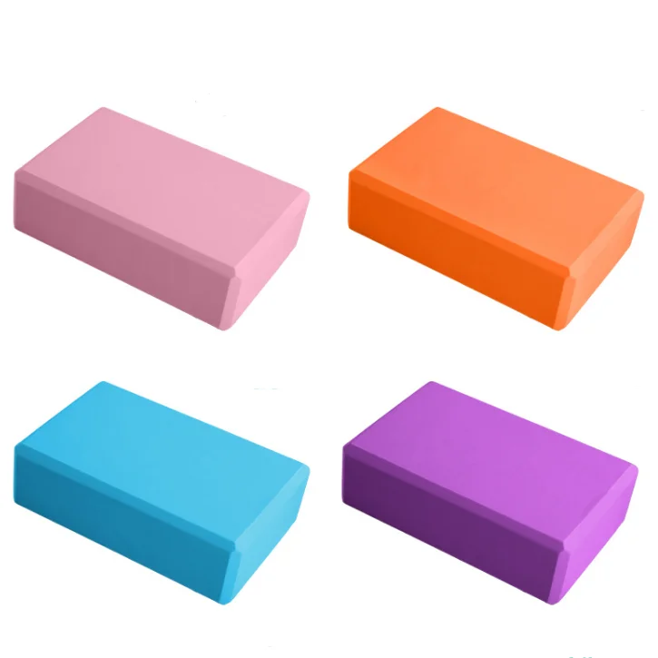 

Customized LOGO High Density EVA Foam Yoga Brick Exercise Soft Non-Slip Foam Surface Yoga Block for Yoga, Pilates, Meditation