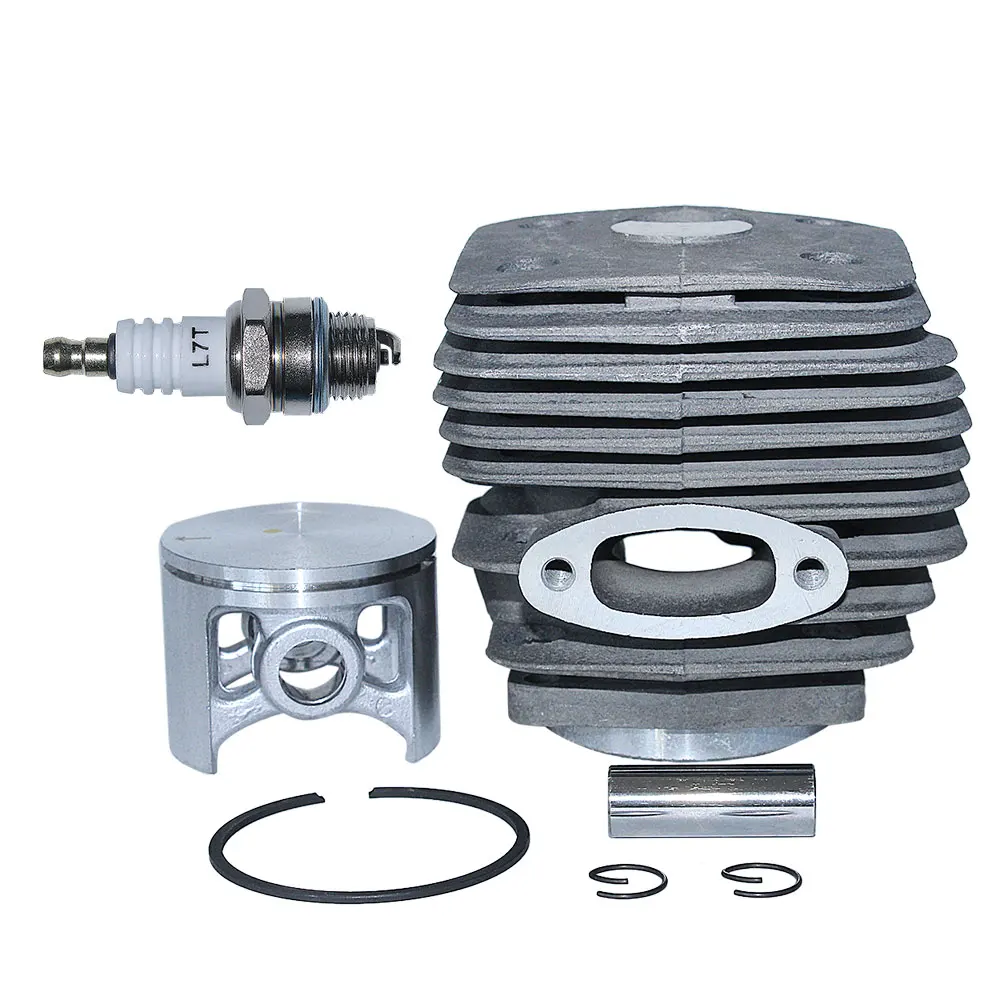 Imagem -02 - Pistão do Cilindro para Husqvarna 288xp 181 281 288 Chainsa w Vela de Ignição Substituir 503506301 Jardim Ferramenta Peças 54 mm