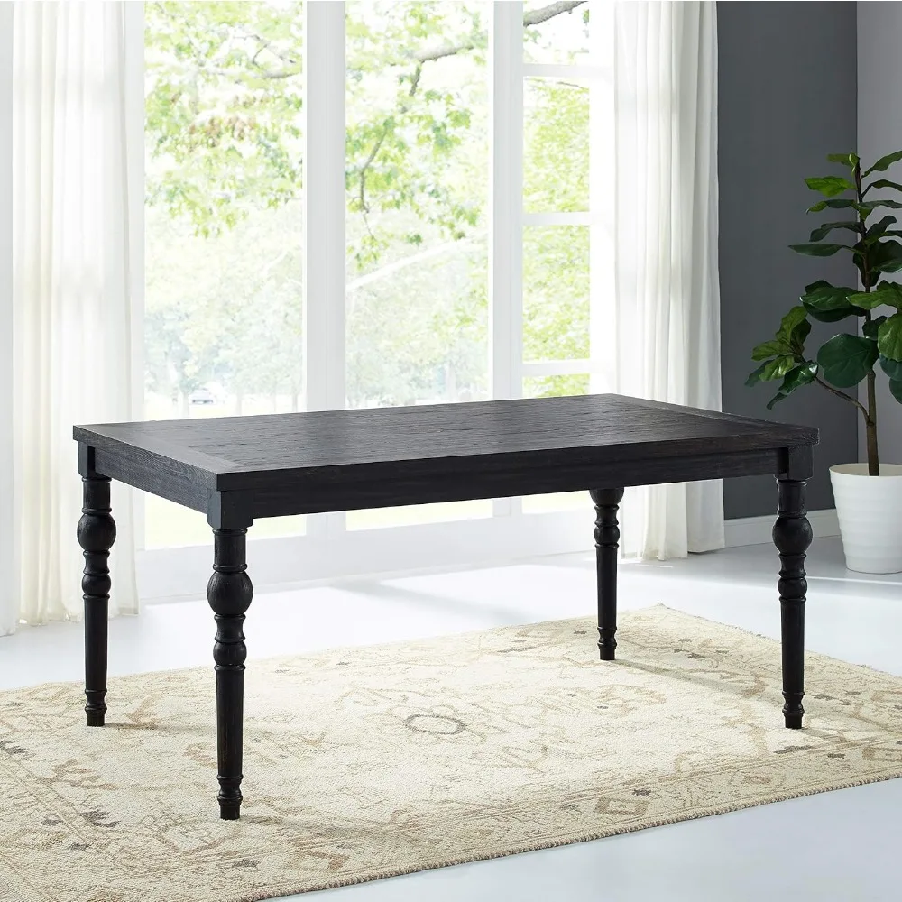 Urban Style Counter Height Dining Set: Table and 6 Chairs, Grey