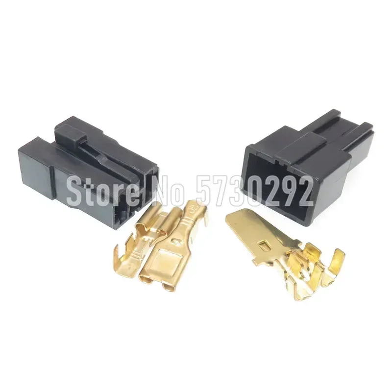 2P Automotive Map Sensor Connector Wiring Harness Battery Speaker Cable Plug Socket For Toyota