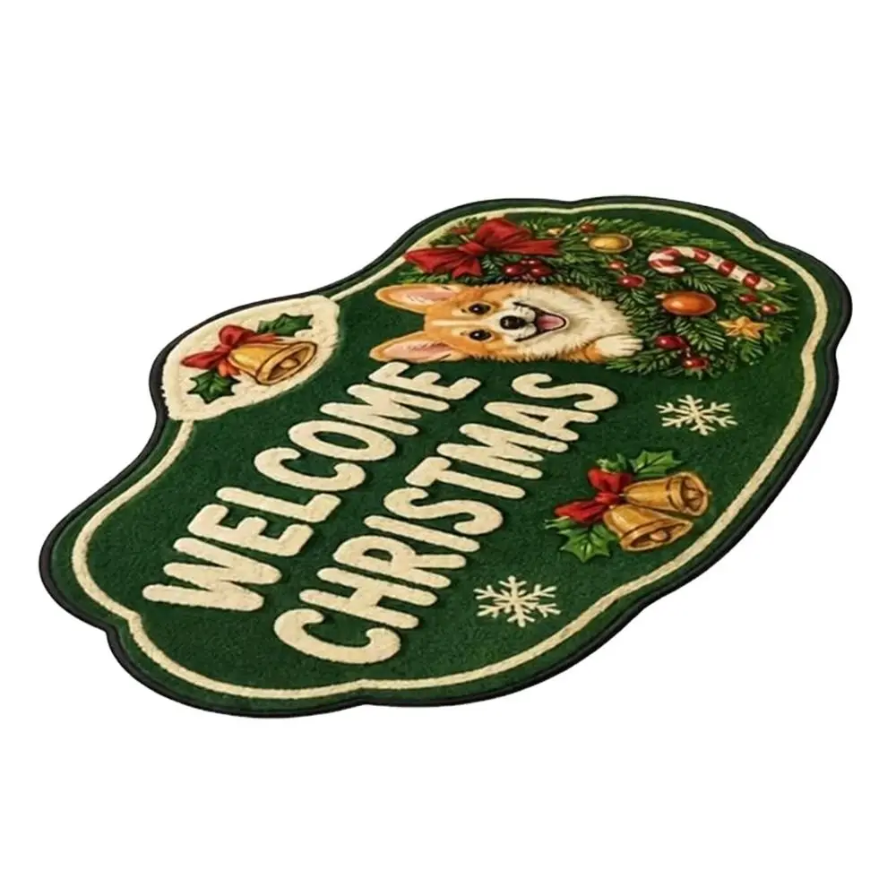 Funny Non-Slip Cat Area Rug Anti-fouling 3D Pattern Cartoon Carpet Soft 2D-Flat Home Decor Carpet for Home Decoration
