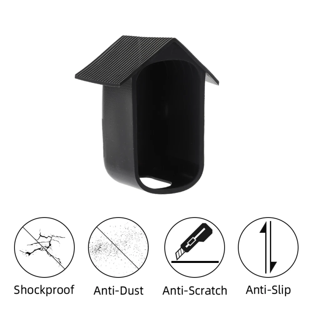 

Waterproof Silicone Case Outdoor Security Camera Protective Cover UV-Resistant Anti-Scratch Skin for EufyCam 2C White Black