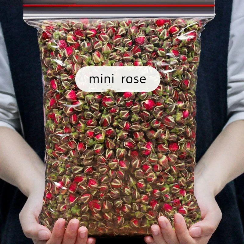 Varied Top Natural Bulk Rose Dried Flowers Mini Rose Buds