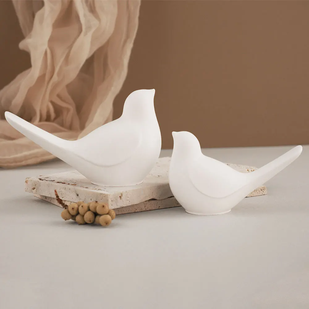 Cute Flower Watering Kettle Plant Pot Casting Mold Garden Decor DIY Bird Crafts Small Car Dried Flower Container Plaster Mould