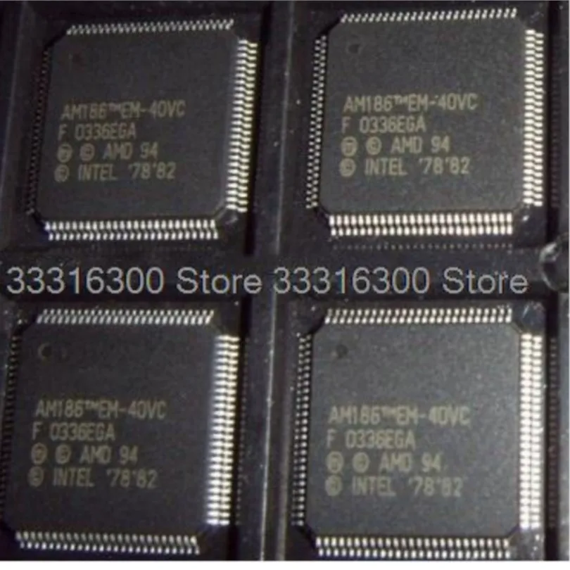5PCS Neue AM186EM-40VC AM186EM-40 AM186EM TQFP100