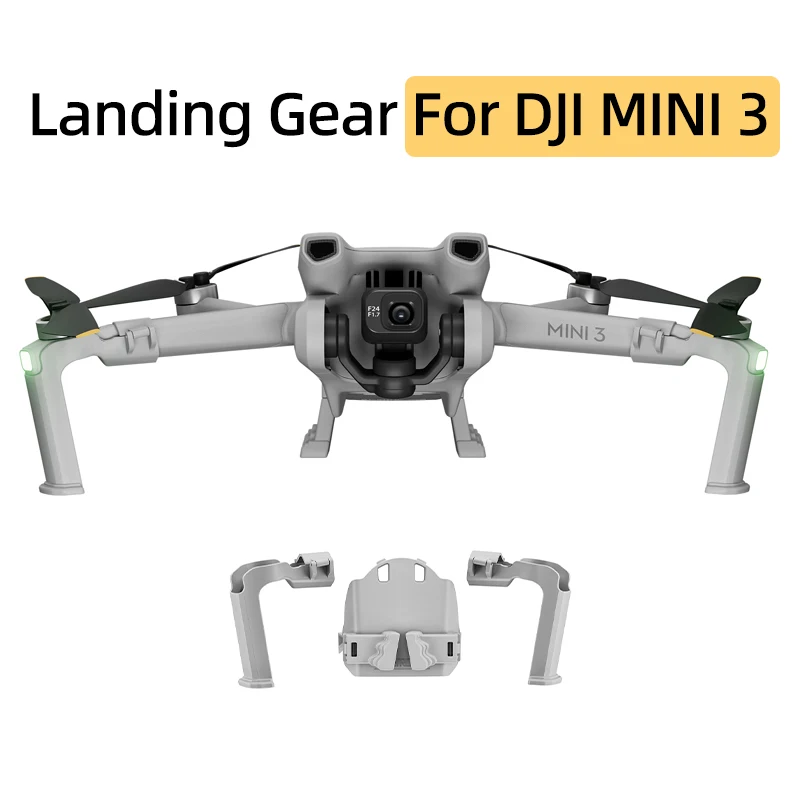 For DJI Mini 3 Drone Heighten Landing Gear Extension Support Leg Gimbal Camera Lens Protective Bracket Guard Holder Accessories