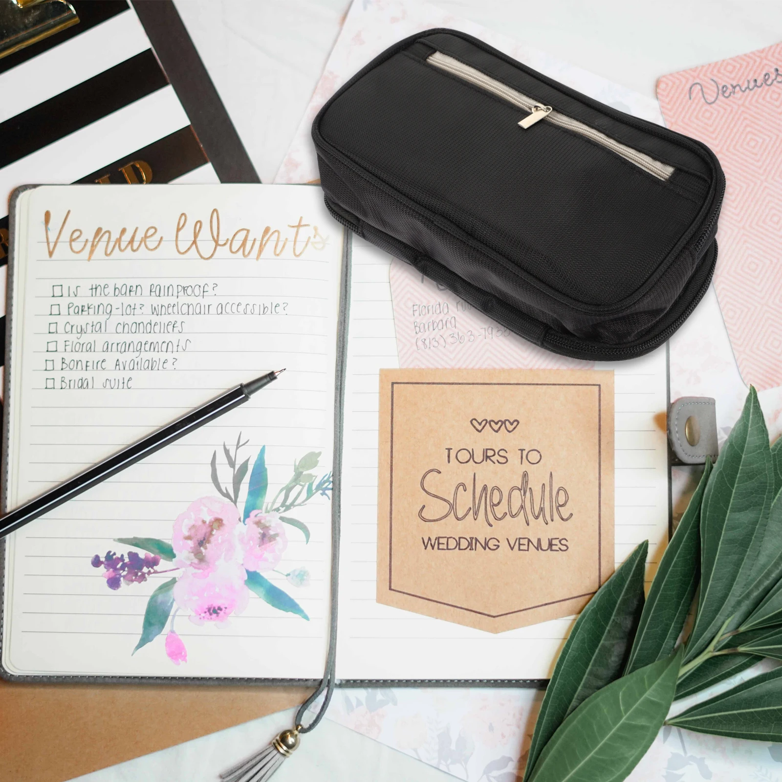 

Pencil Case ganizer Multi layers Bag Portable Zipper Multi function Pencils Pouch Students School Supplies Stationery Storage