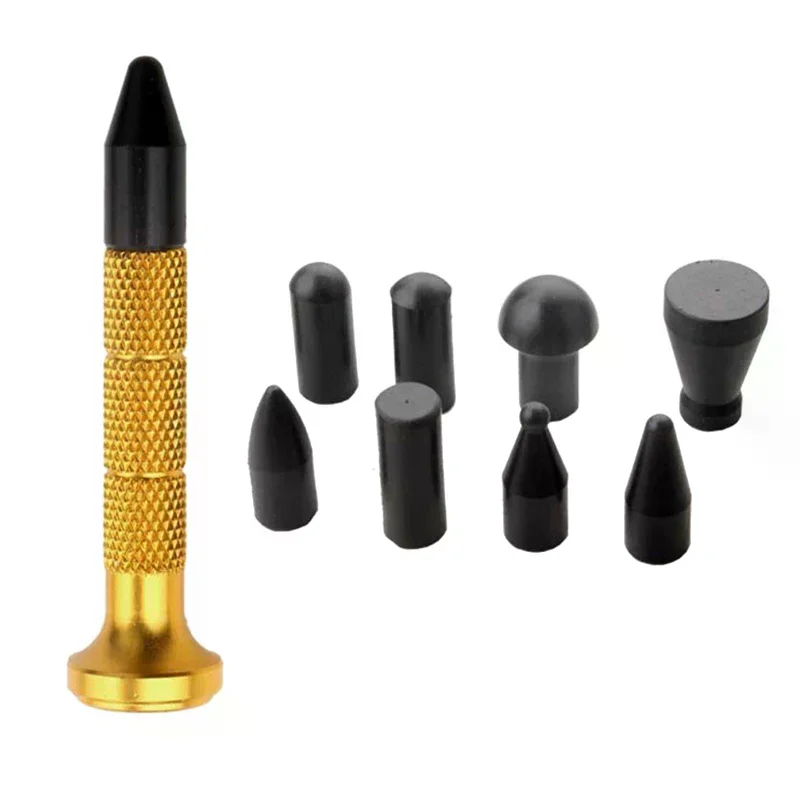 Handgereedschap Verveloos-Dent Repair Kit Tap Down Tools Uitdeukgereedschap Geschikt voor autokoelkastdeur Dent