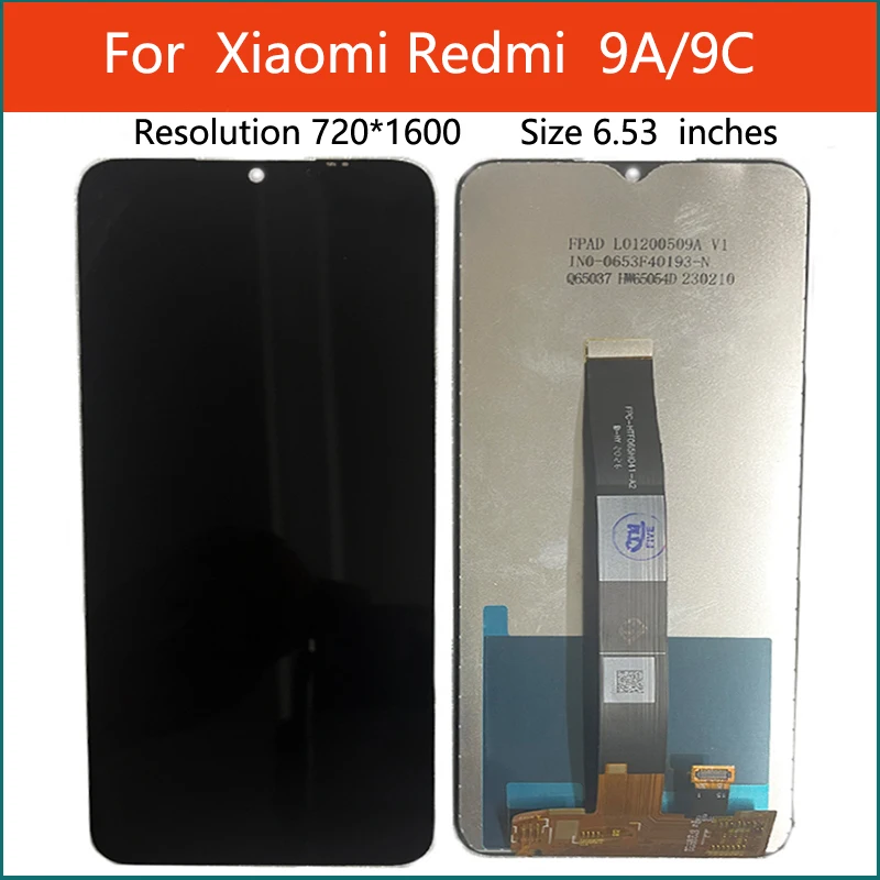 For Xiaomi Redmi 9A LCD M2006C3LG Display Touch Screen Assembly For Redmi 9C  Display Screen