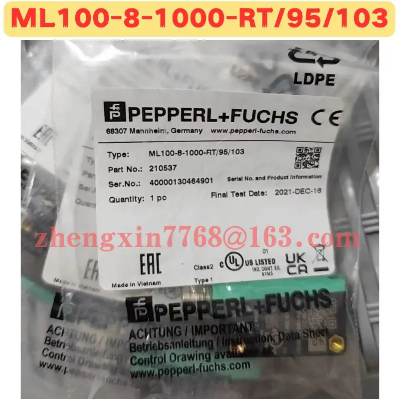 

Brand New Original ML100-8-1000-RT/95/103 Photoelectric Switch