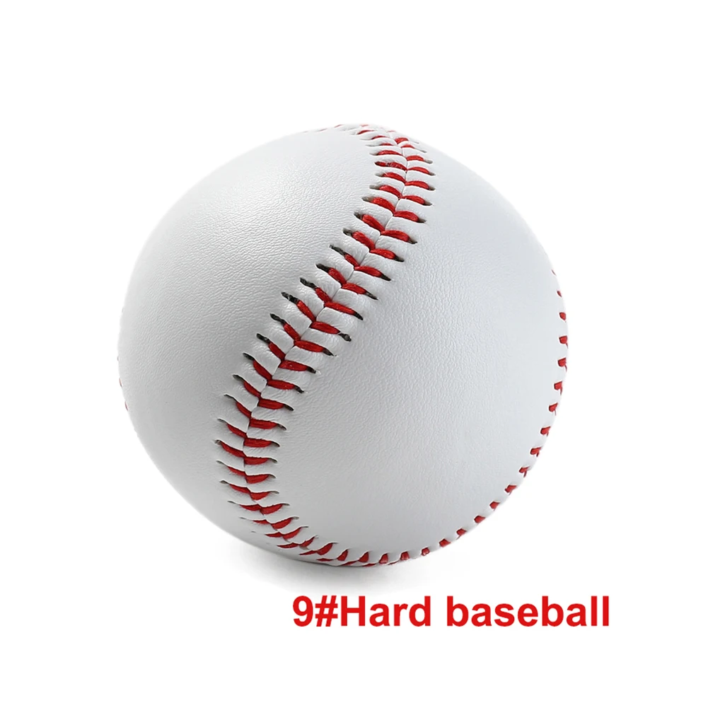 1 PC Universal 9# High Strength Handmade Baseballs Hard Soft Baseball Balls Training Exercise Baseball