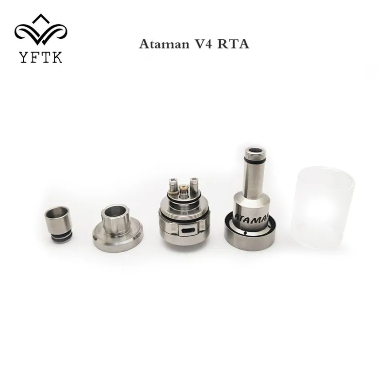 YFTK Ataman V4 RTA 4 22 SS 316 Vape 510 Vaper atomizer tank for coils & atomizers - gallery image 5